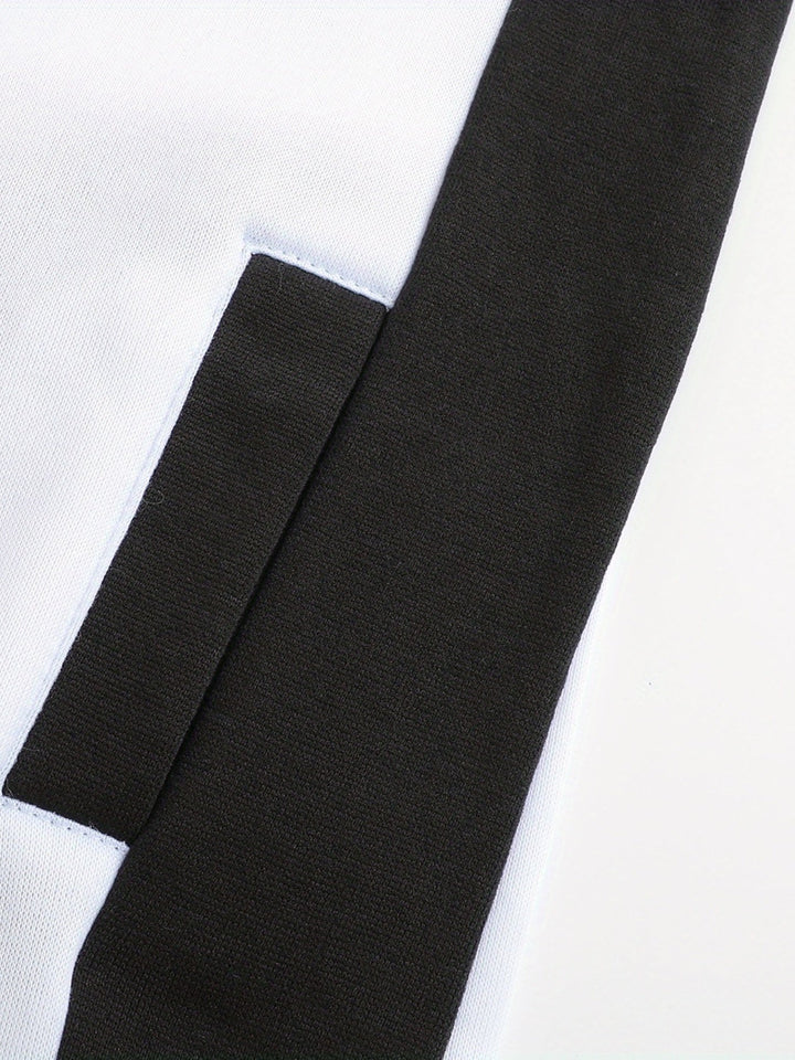 Bryce | Color Block Zip Hoodie Jacket