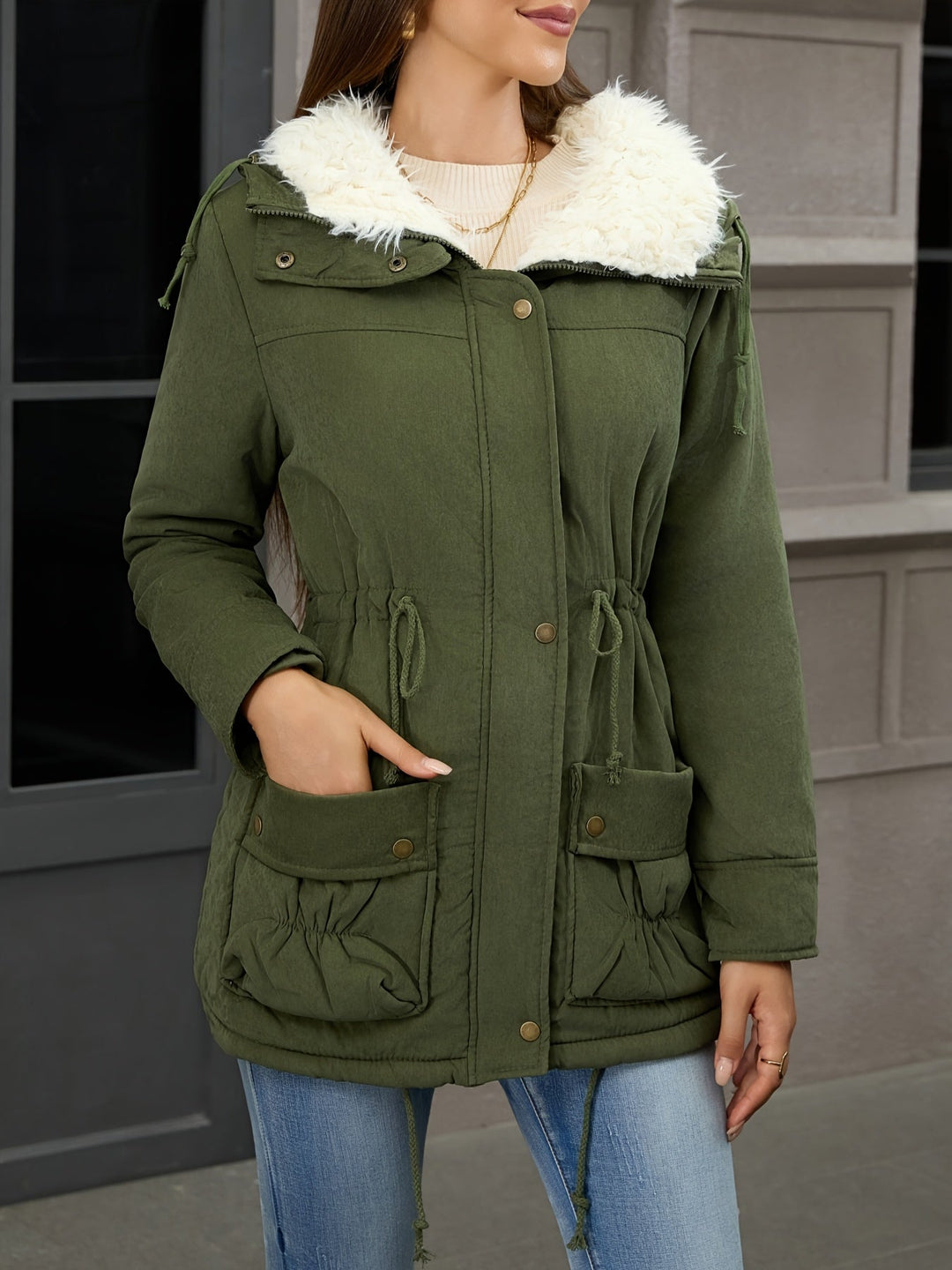 Carolyn | Cozy Lined Winter Parka