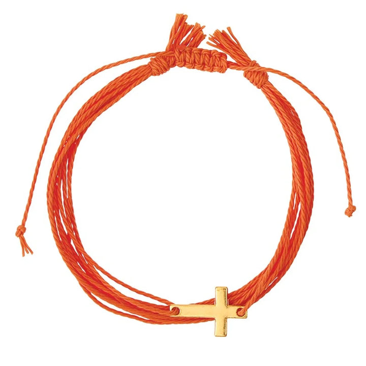 Sarah | Women's Bracelet with Cross and Knots