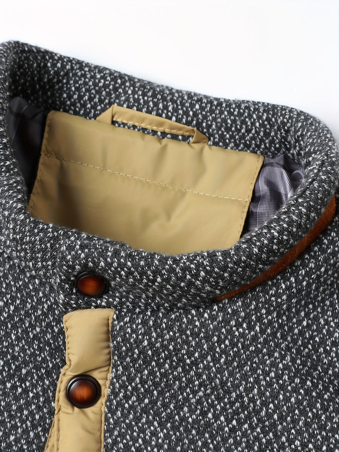 Gideon | Quilted Stand Collar Jacket