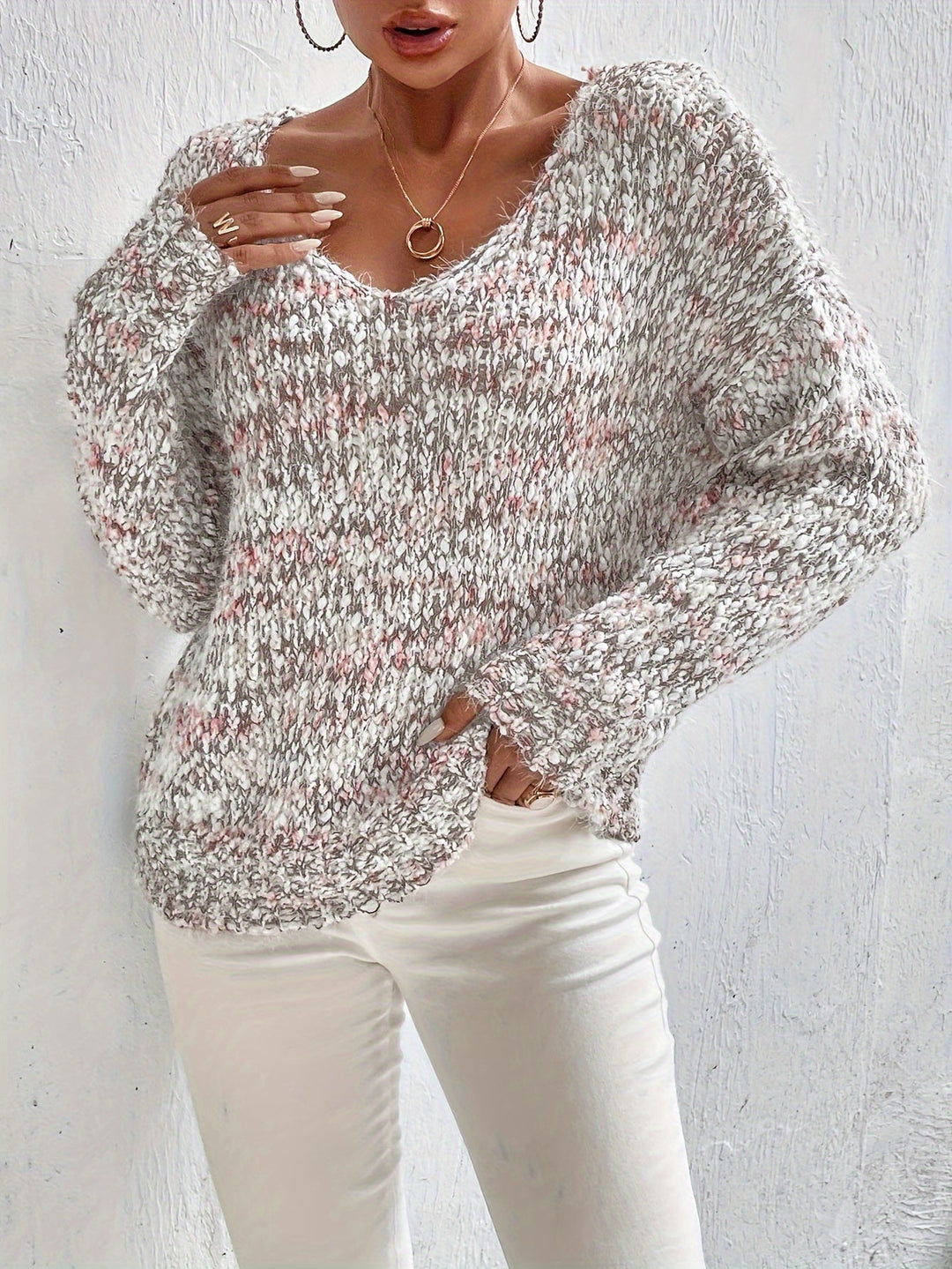 Serina - Casual Sweater with Long Sleeves