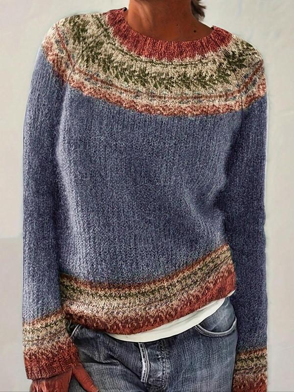 Susan - Stylish Ethno Sweater Knitting Mode