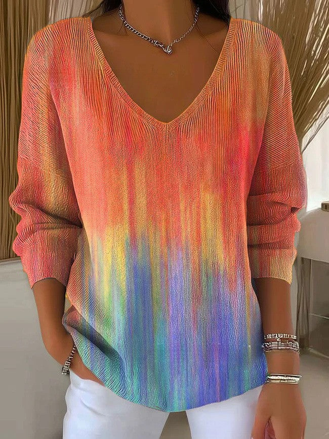 Beatrice – Sweater with V-neck