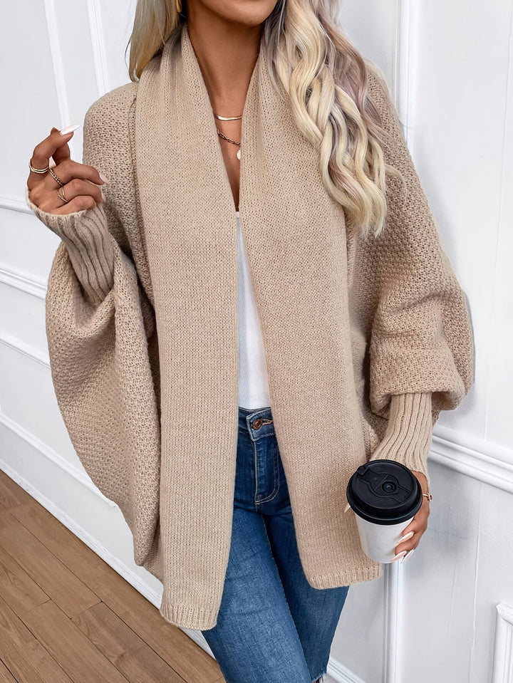 Zinnia - Batwing Knitted Cardigan