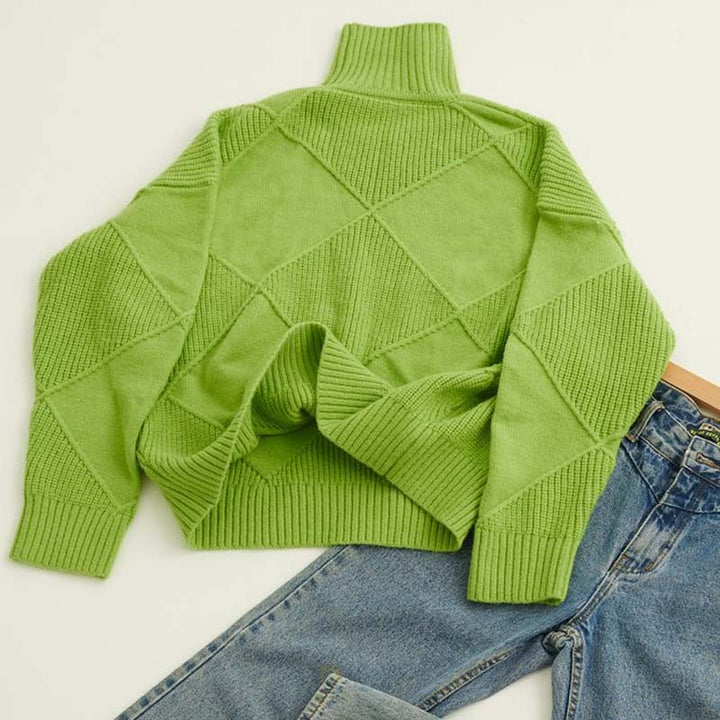 Charlotte – Stylish High-Neck Sweater
