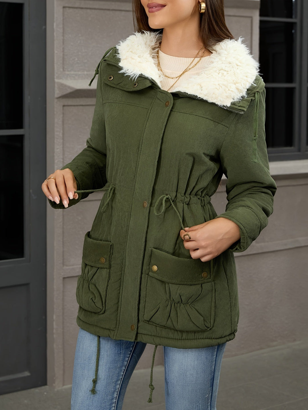 Carolyn | Cozy Lined Winter Parka