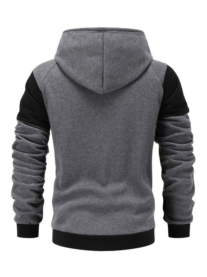 Bryce | Color Block Zip Hoodie Jacket