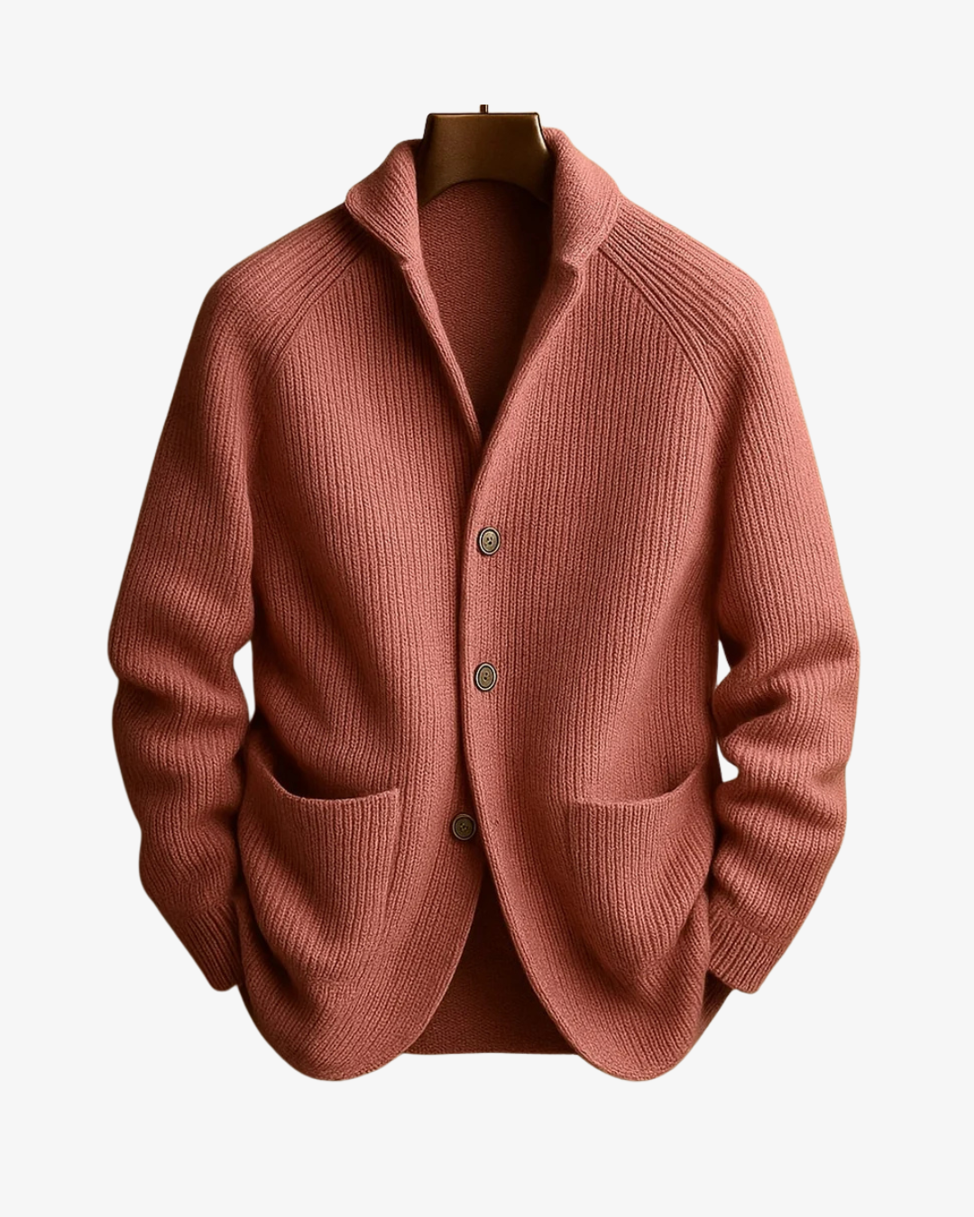 Elliot | Custom-Made Button-Front Knit Cardigan