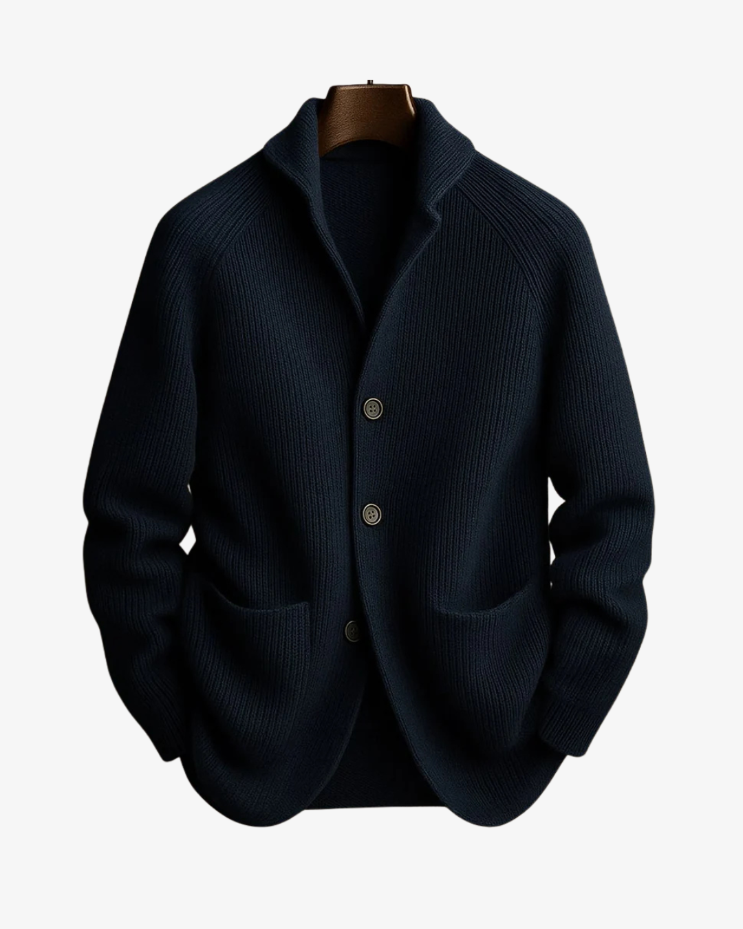Elliot | Custom-Made Button-Front Knit Cardigan