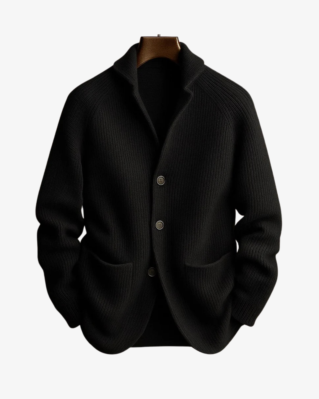 Elliot | Custom-Made Button-Front Knit Cardigan