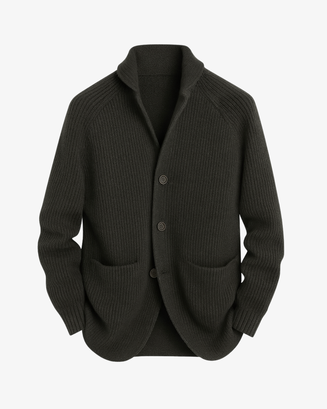 Elliot | Custom-Made Button-Front Knit Cardigan