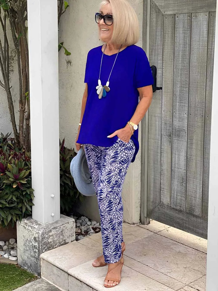 Haven | Lightweight Summer Set with Short Sleeve Top