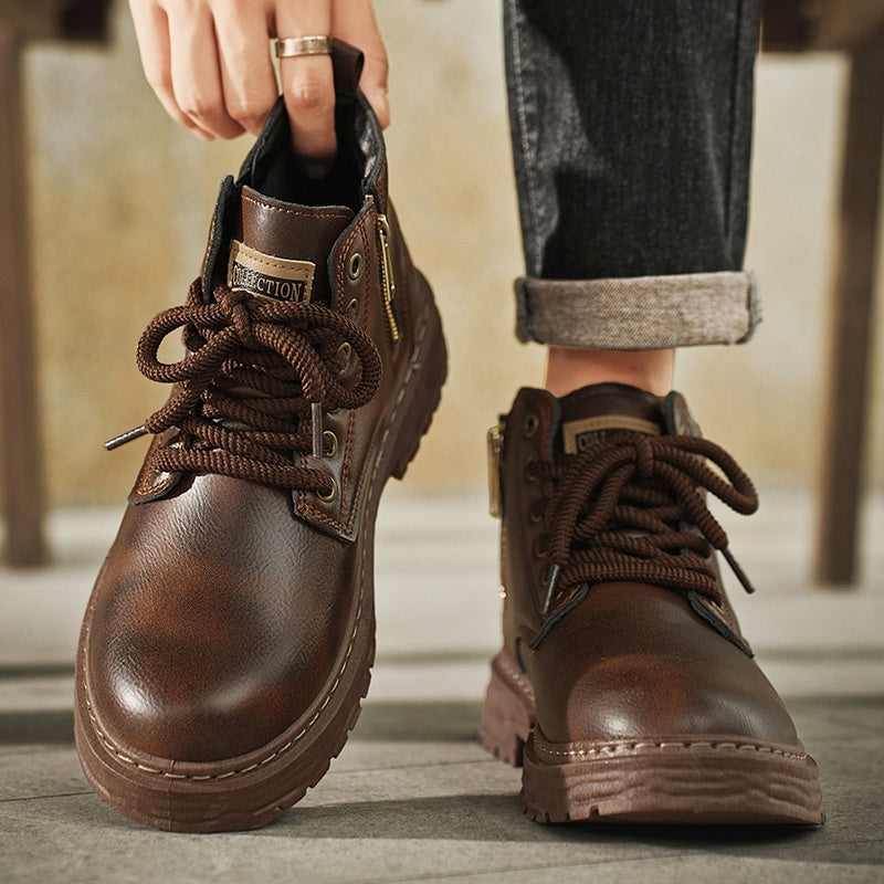 Archer | Robust Lace-Up Ankle Boots
