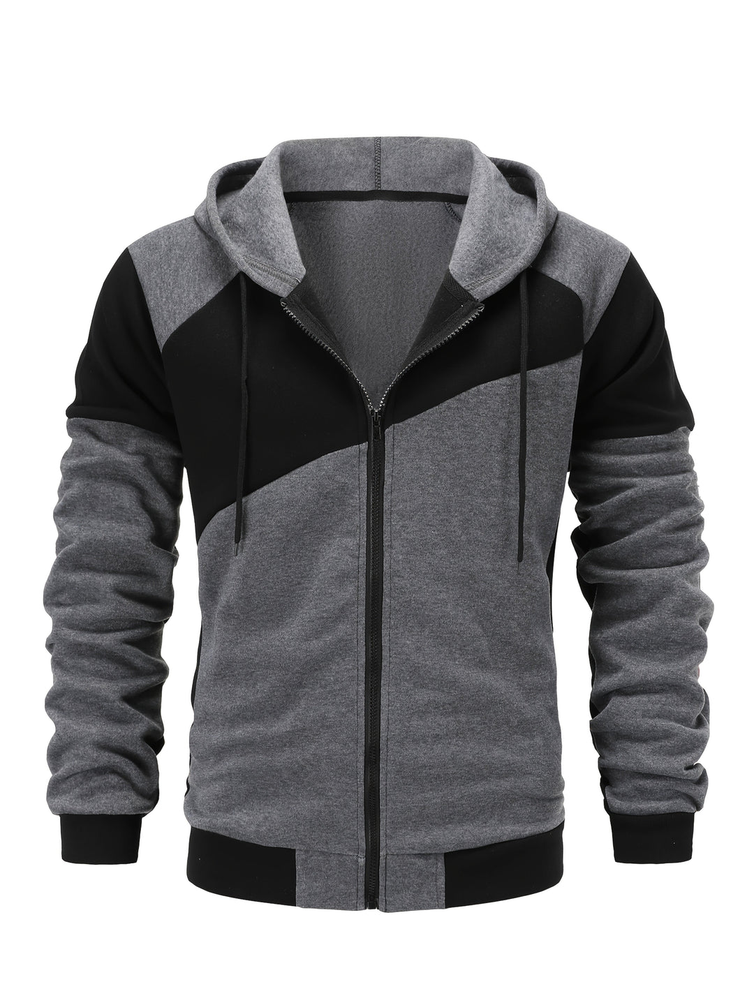 Bryce | Color Block Zip Hoodie Jacket