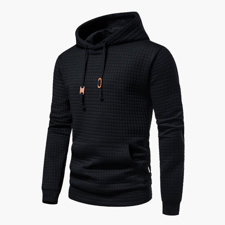 Women's Checked Hoodie with Cozy Hood
