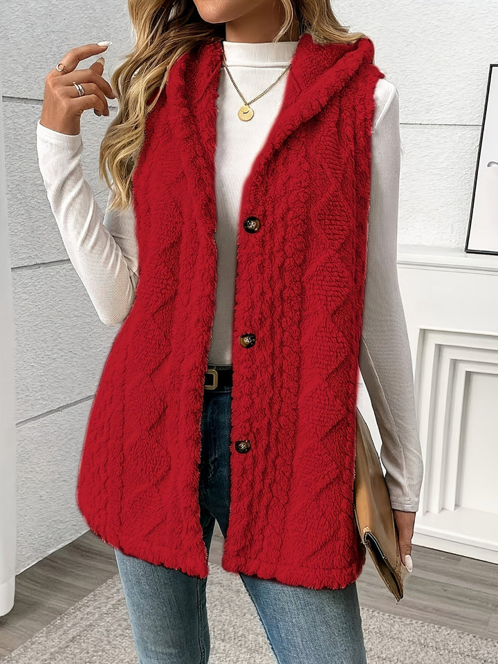 Lorna | Cozy Lined Sleeveless Vest