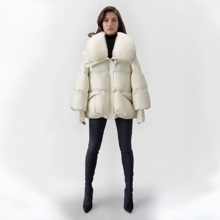 Monika - The Elegant Faux Fur Coat
