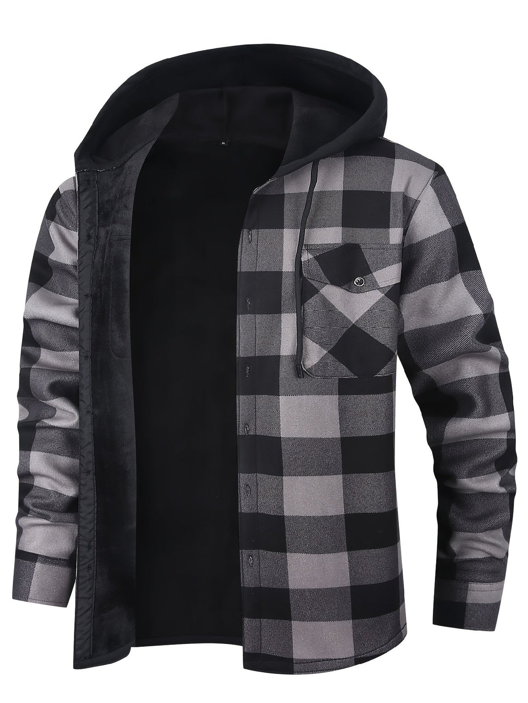 Desmond | Quilted Checkered Shirt Jacket
