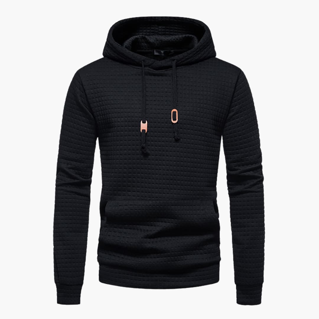 Women's Checked Hoodie with Cozy Hood