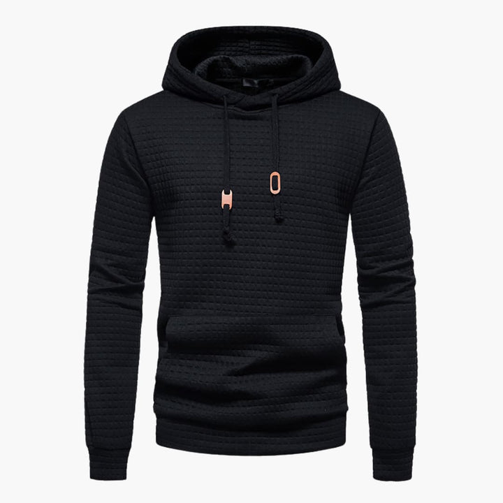 Women's Checked Hoodie with Cozy Hood
