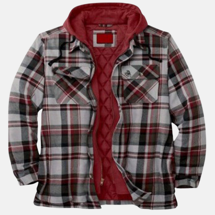 Rhett | Robust Checked Hoodie Jacket