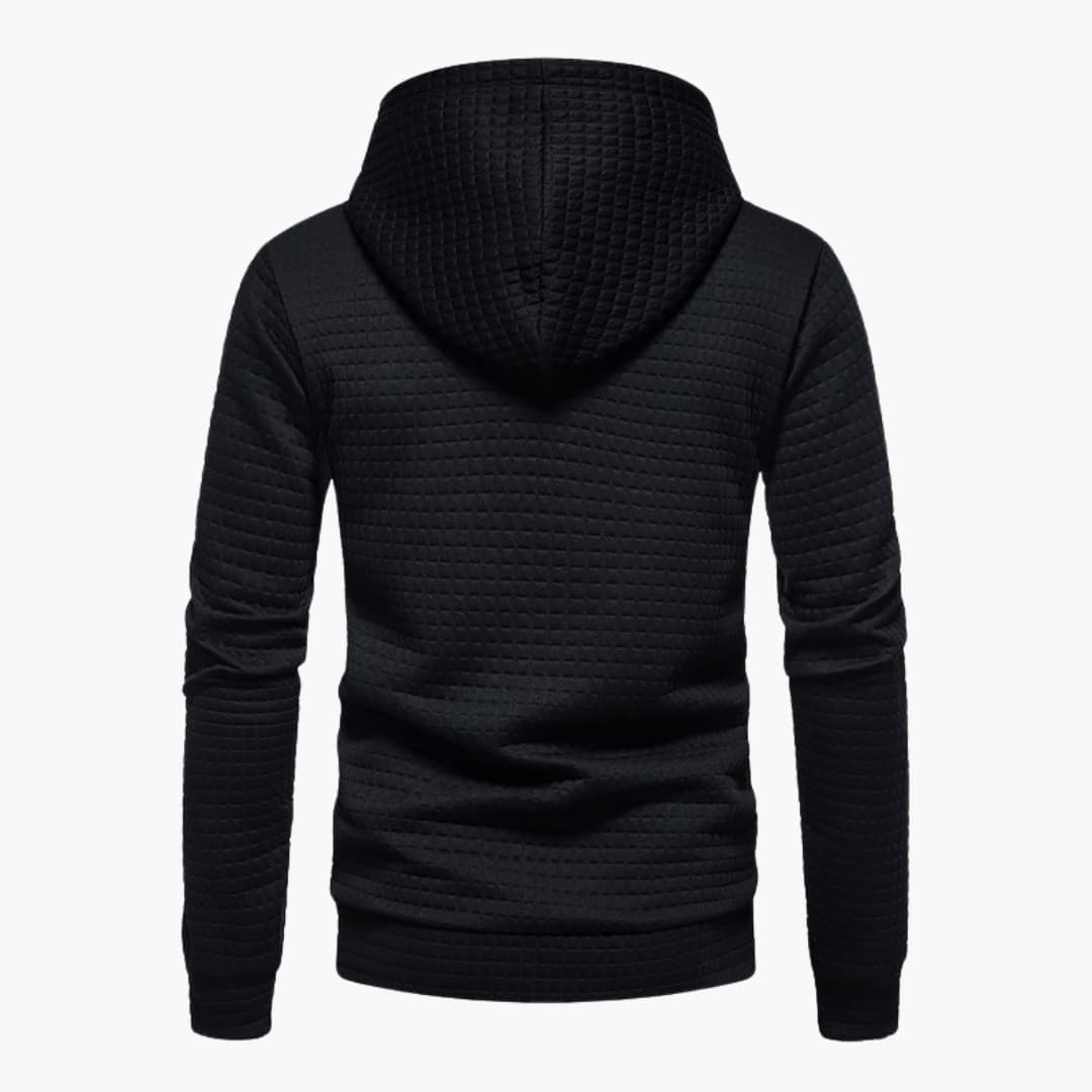 Women's Checked Hoodie with Cozy Hood