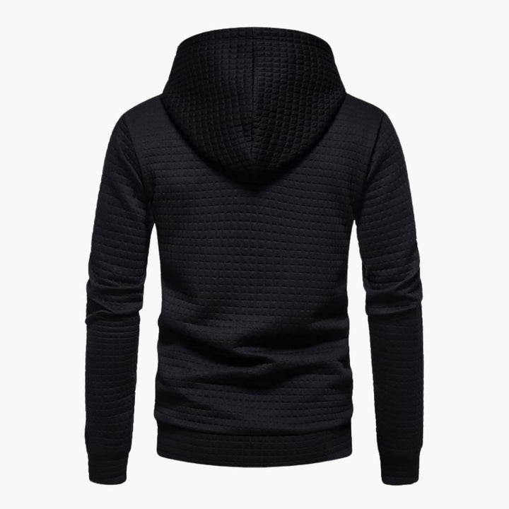 Women's Checked Hoodie with Cozy Hood