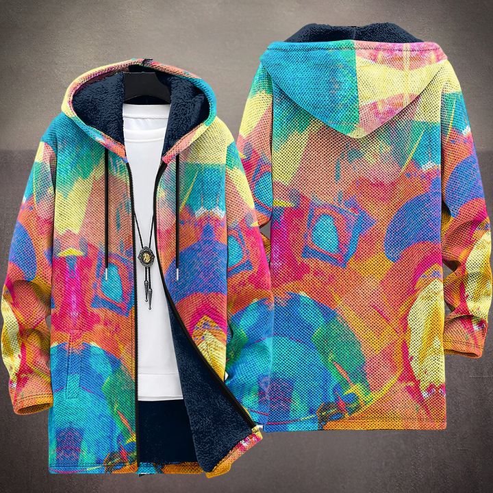 MARIAH | VIBRANT 3D-PRINTED ELEGANT HOODIE