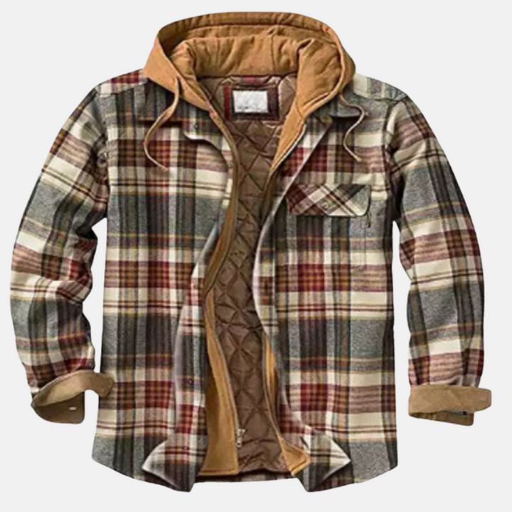 Rhett | Robust Checked Hoodie Jacket