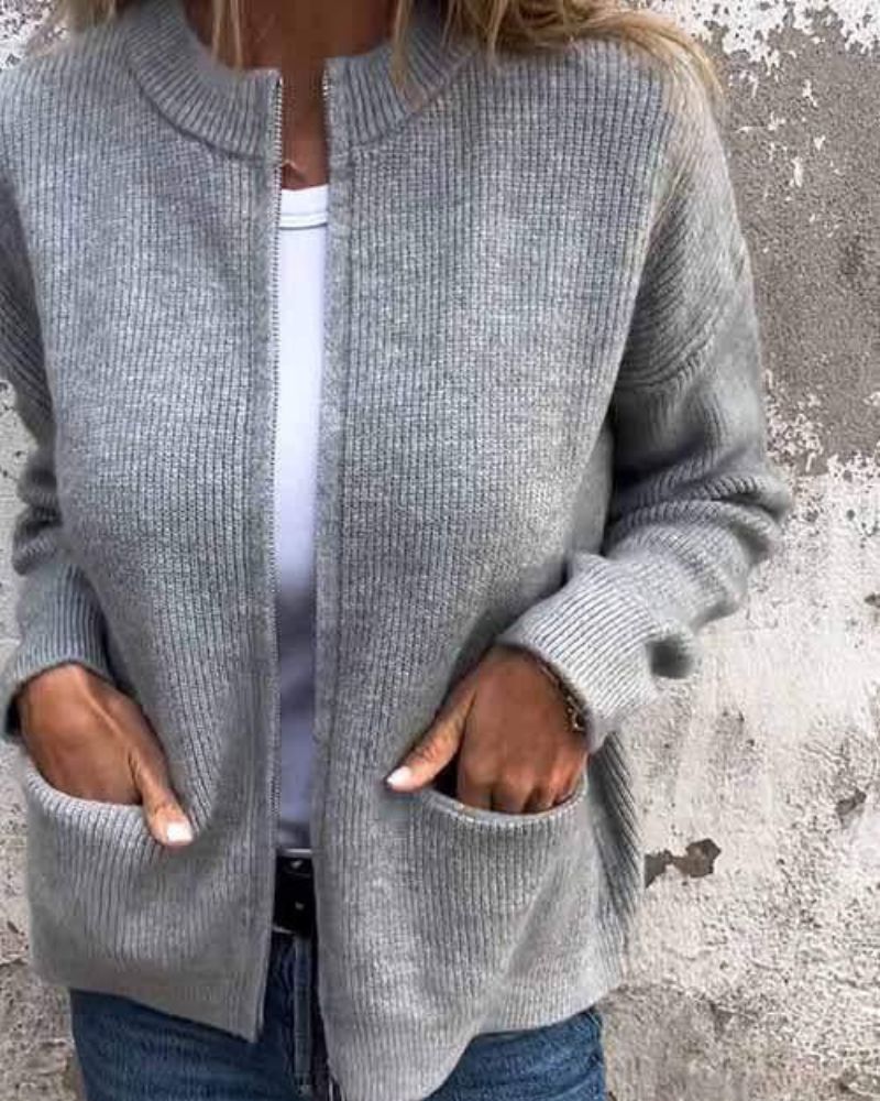 ERA - COTTON CROCHET CARDIGAN