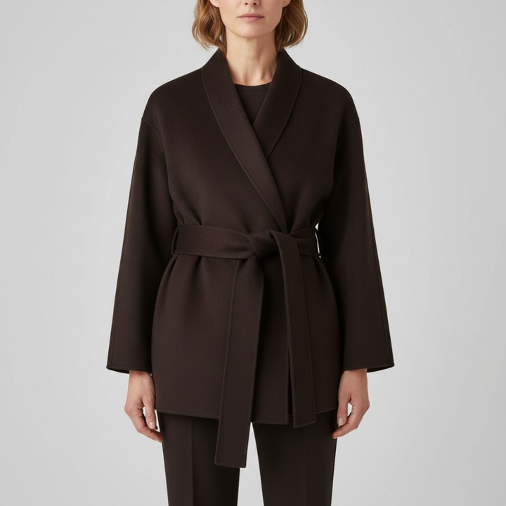 Blaire | Knotted Wrap Coat