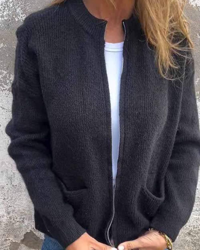 ERA - COTTON CROCHET CARDIGAN