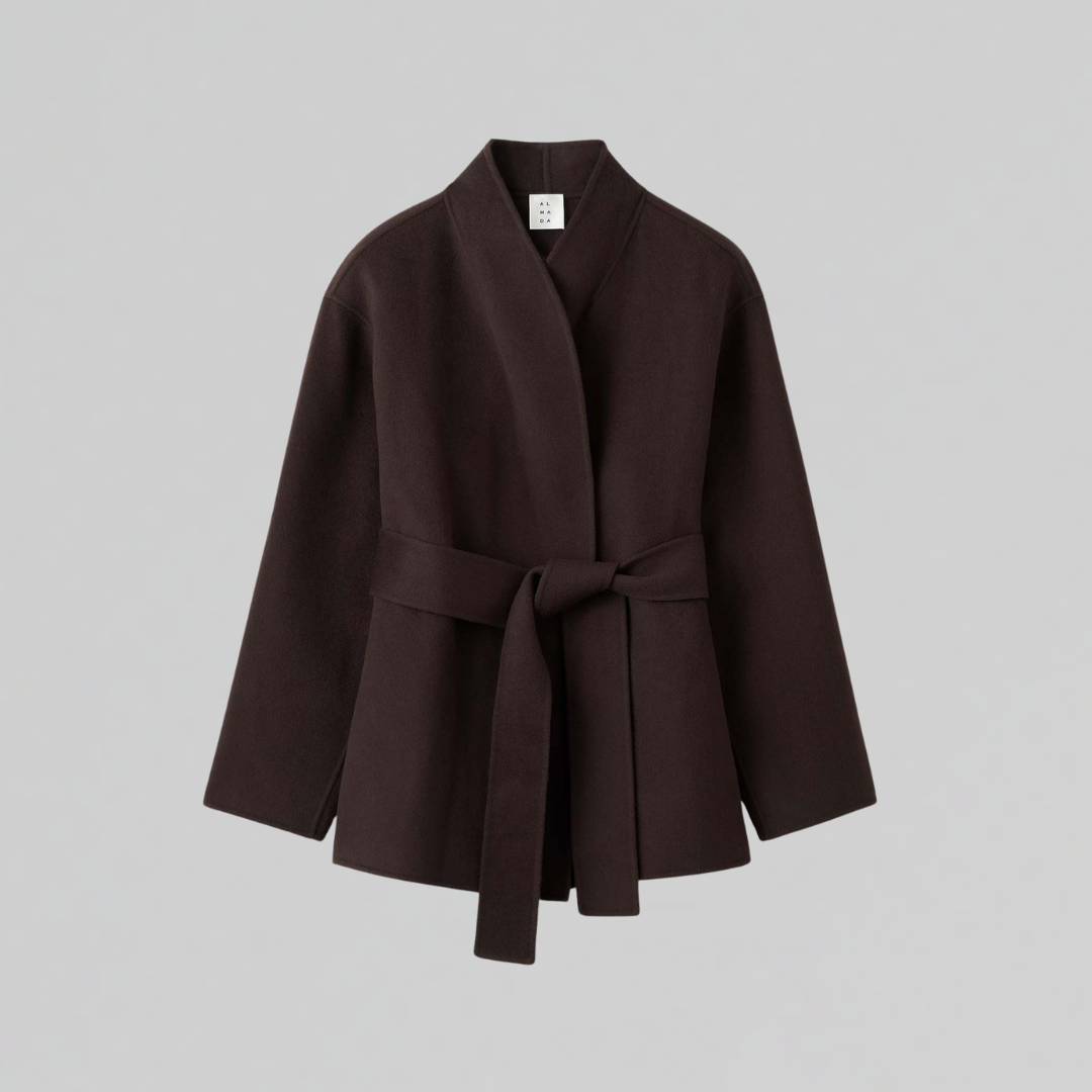 Blaire | Knotted Wrap Coat