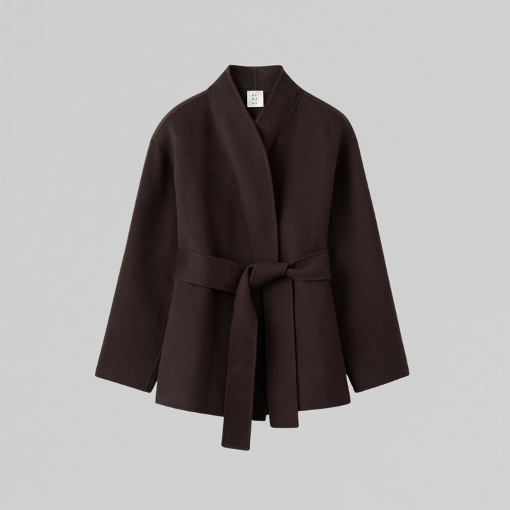 Blaire | Knotted Wrap Coat
