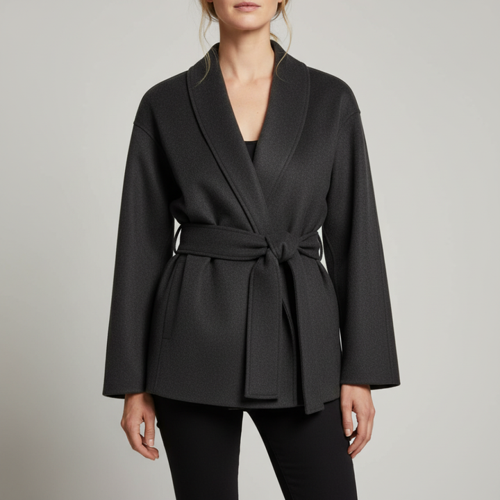 Blaire | Knotted Wrap Coat