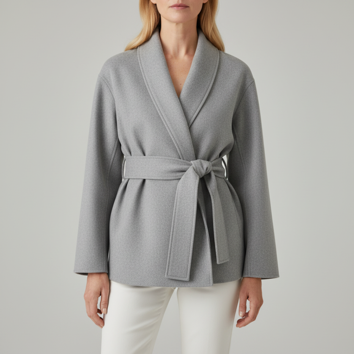Blaire | Knotted Wrap Coat