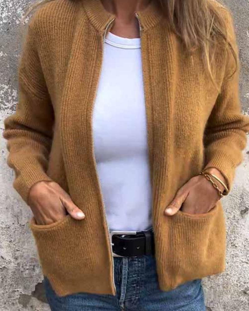 ERA - COTTON CROCHET CARDIGAN