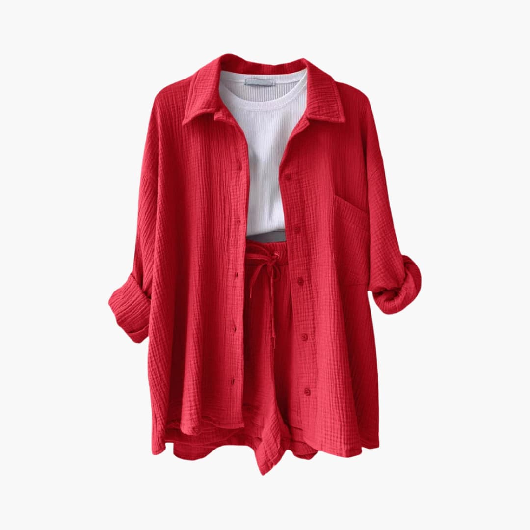 Adeline | Casual Two-Piece Set with Lightweight Fabric and Relaxed Fit