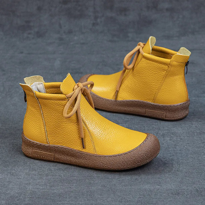 Rory | Women's Ankle Boots with Laces and Tread Sole