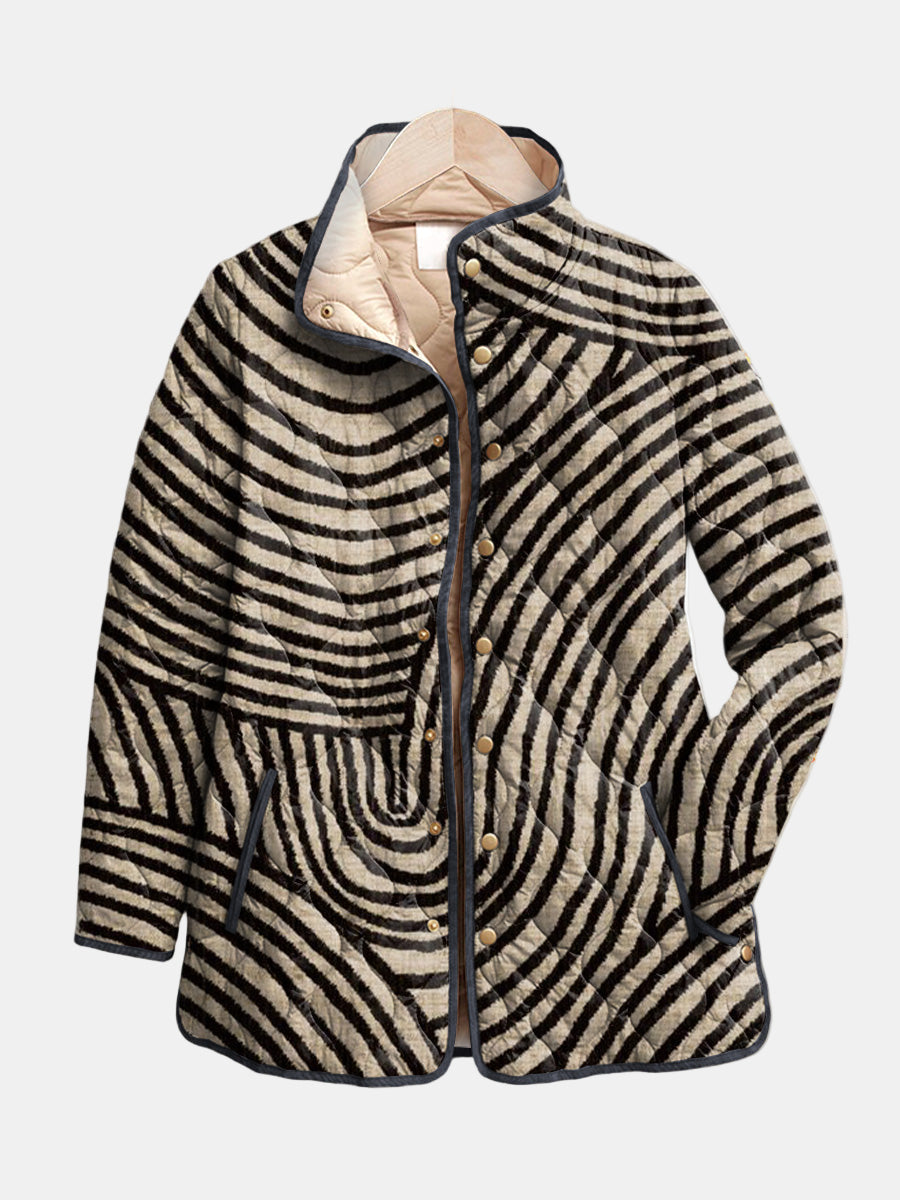Andi - Retro Hand-Drawn Circle Jacket