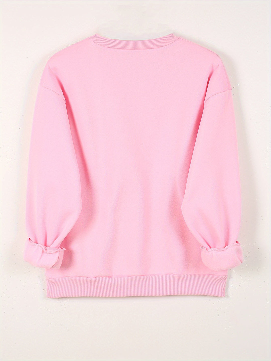 ZOEY – DOUBLE HEART GRAPHIC SWEATSHIRT