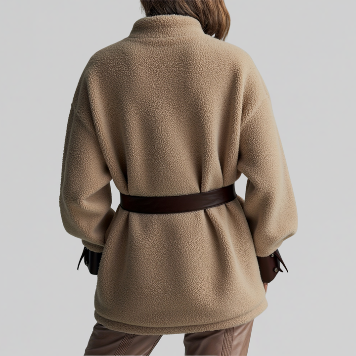 Bridget | Teddy Jacket with Belt