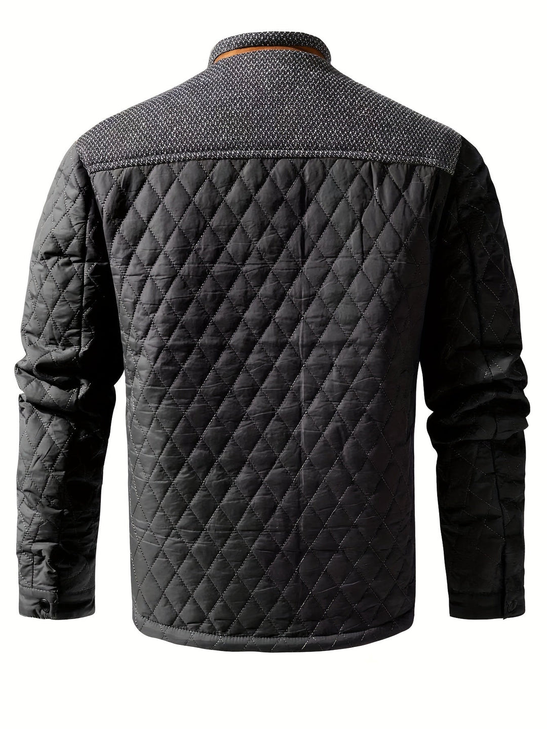 Gideon | Quilted Stand Collar Jacket