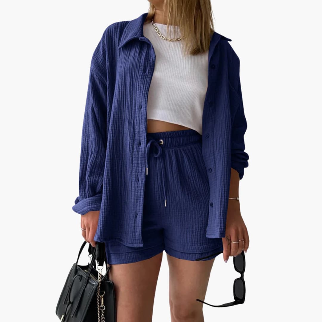 Adeline | Casual Two-Piece Set with Lightweight Fabric and Relaxed Fit