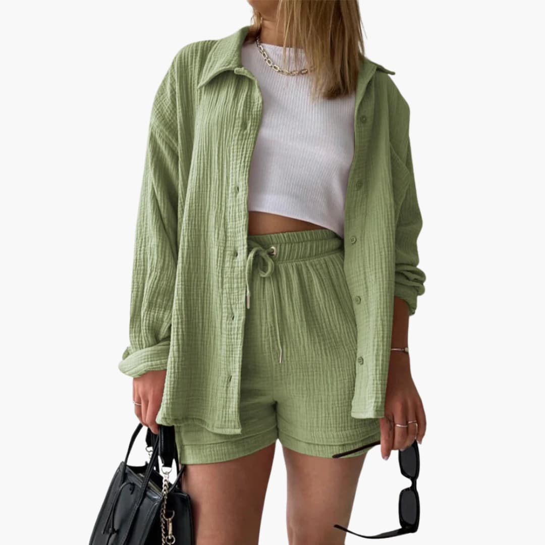 Adeline | Casual Two-Piece Set with Lightweight Fabric and Relaxed Fit