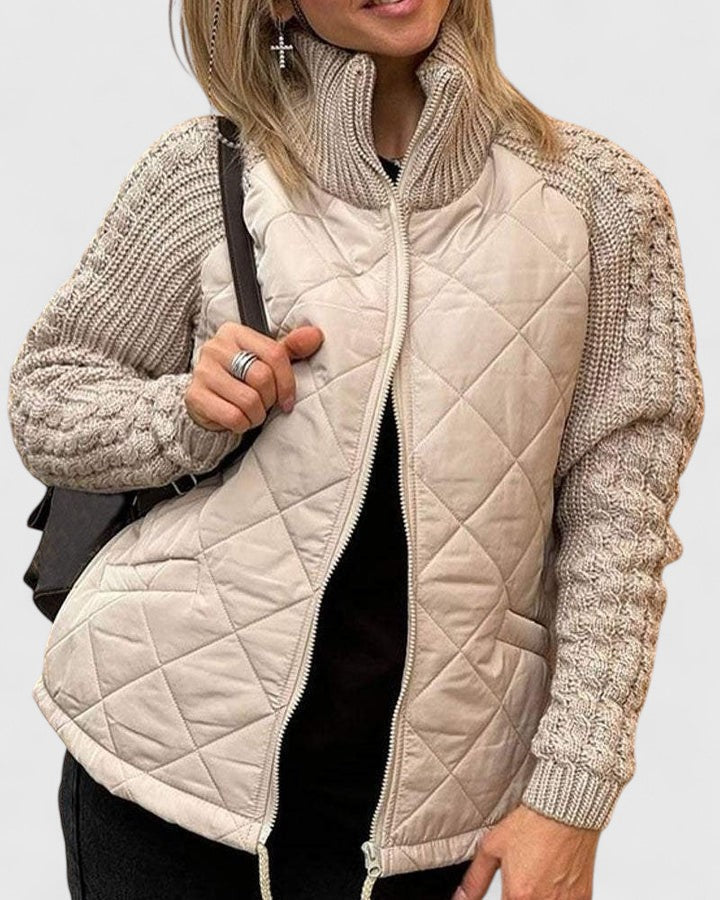 SOPHIA – COZY QUILTED CARDIGAN