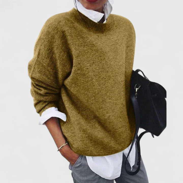 ESTHER – CLASSIC ROUND NECK SWEATER