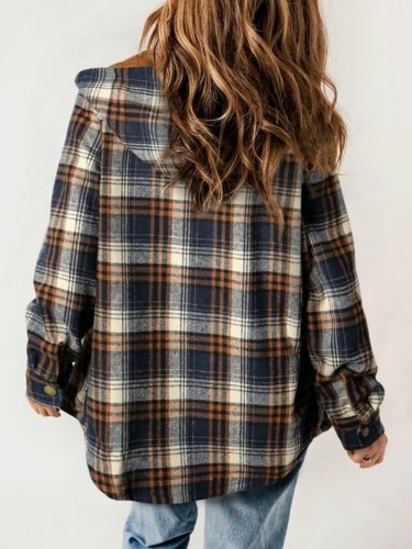 Elvessa | Checked Flannel Jacket