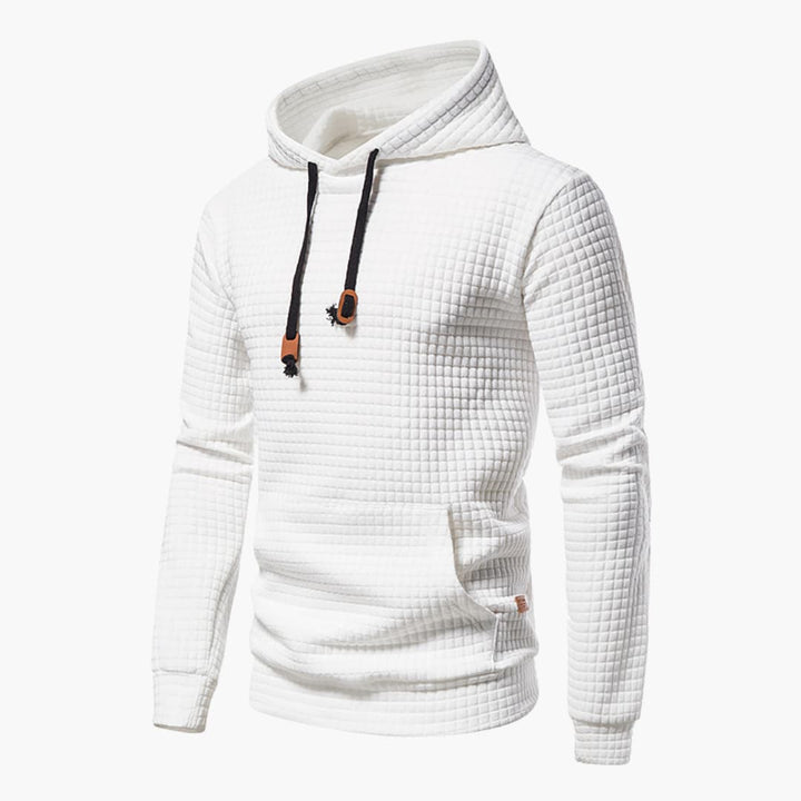 Women's Checked Hoodie with Cozy Hood