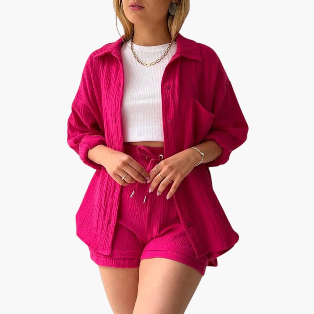 Adeline | Casual Two-Piece Set with Lightweight Fabric and Relaxed Fit
